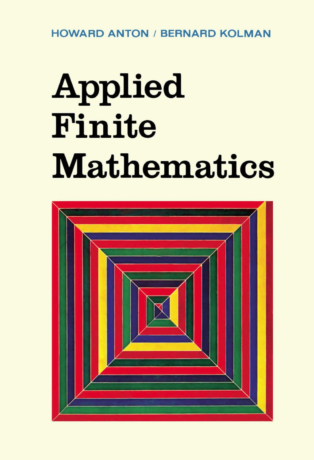 Applied Finite Mathematics  â€“ PDF/EPUB Version Downloadable