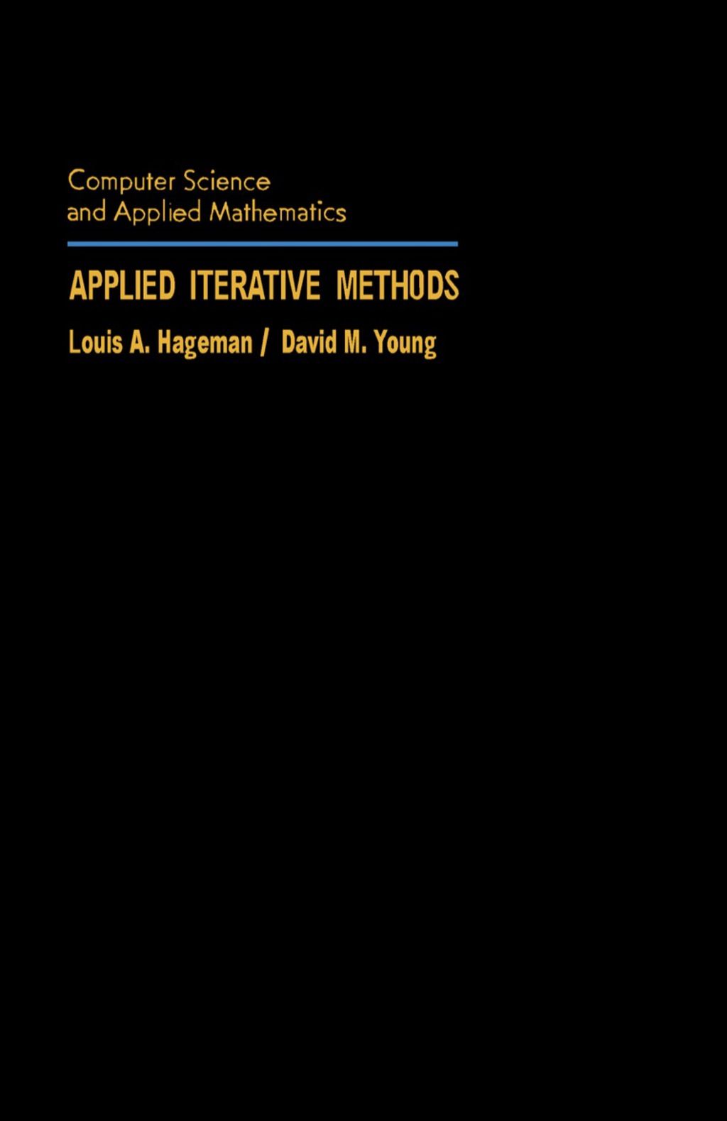 Applied Iterative Methods  â€“ PDF/EPUB Version Downloadable