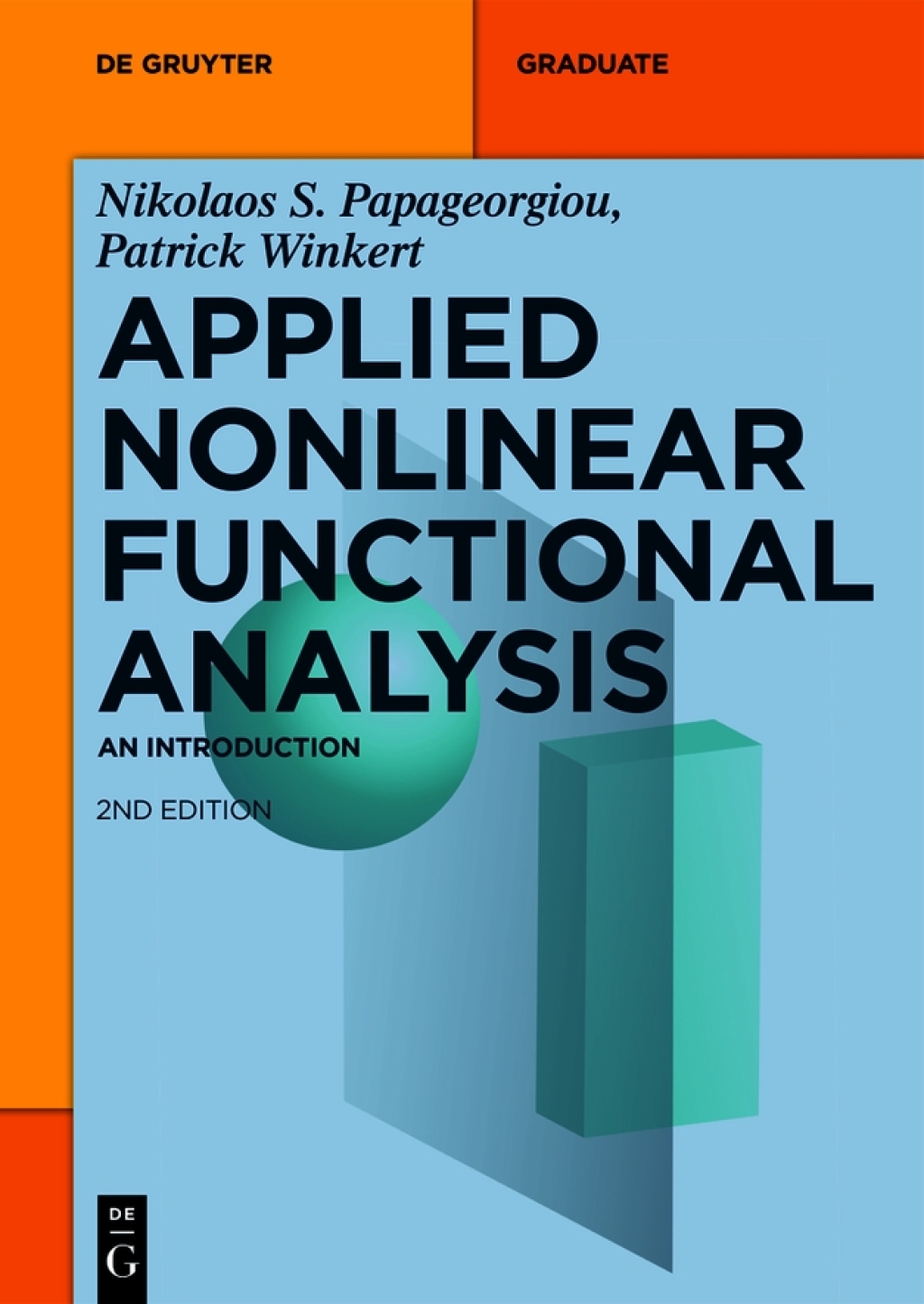 Applied Nonlinear Functional Analysis An Introduction 2nd Edition â ...