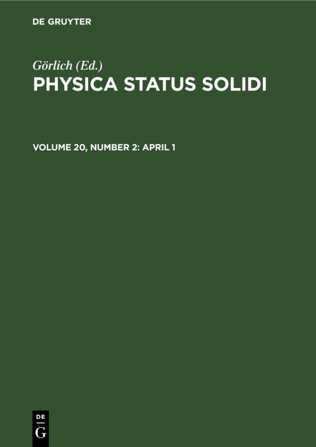 April 1 1st Edition â€“ PDF/EPUB Version Downloadable