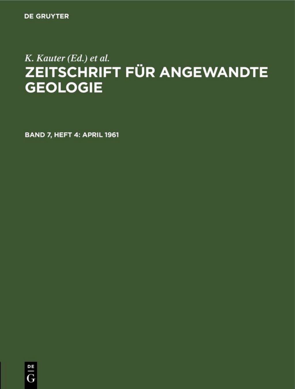 April 1961 1st Edition â€“ PDF/EPUB Version Downloadable