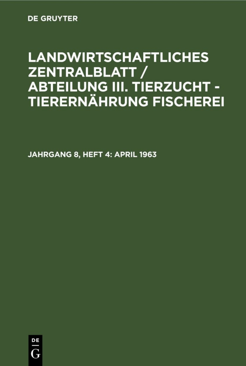 April 1963 1st Edition â€“ PDF/EPUB Version Downloadable