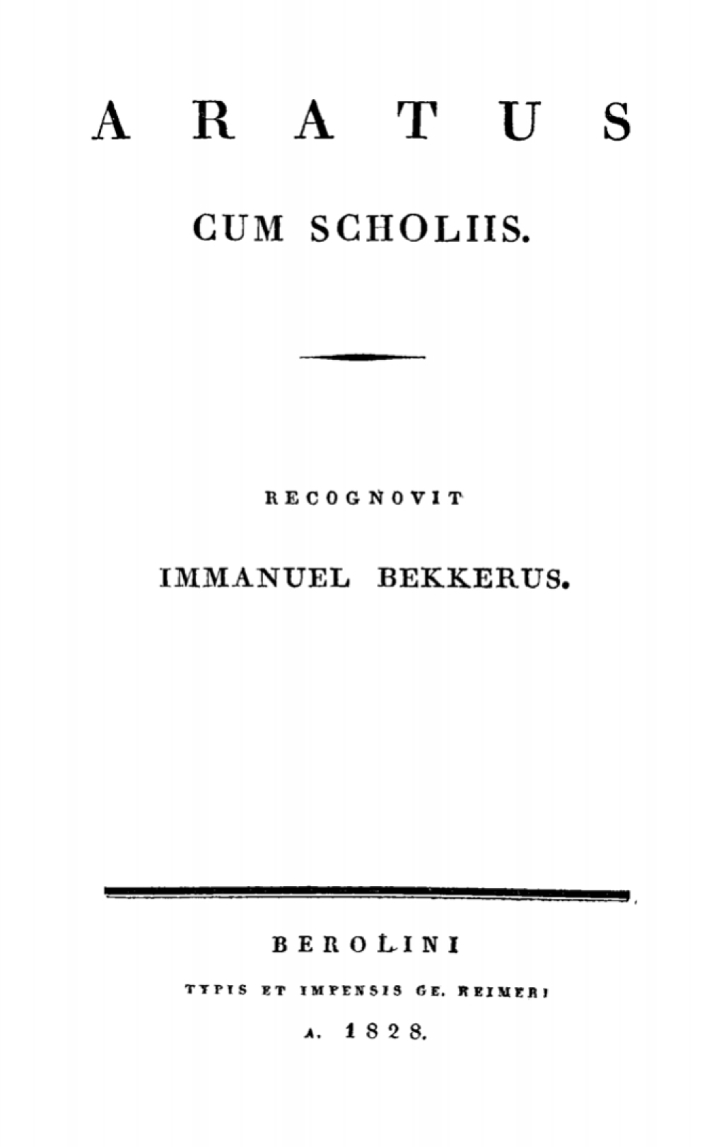 Aratus cum scholiis 1st Edition â€“ PDF/EPUB Version Downloadable