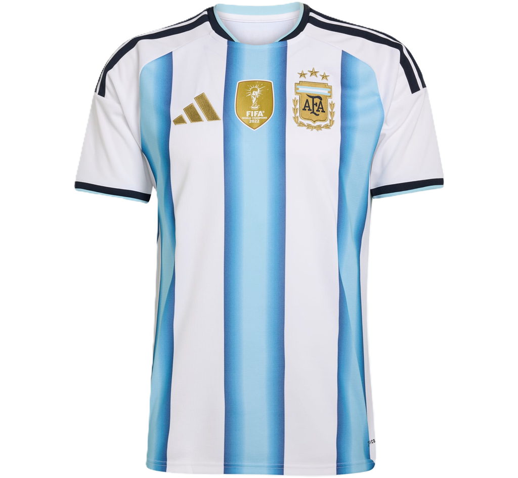 Argentina 26 Home Football Shirt White