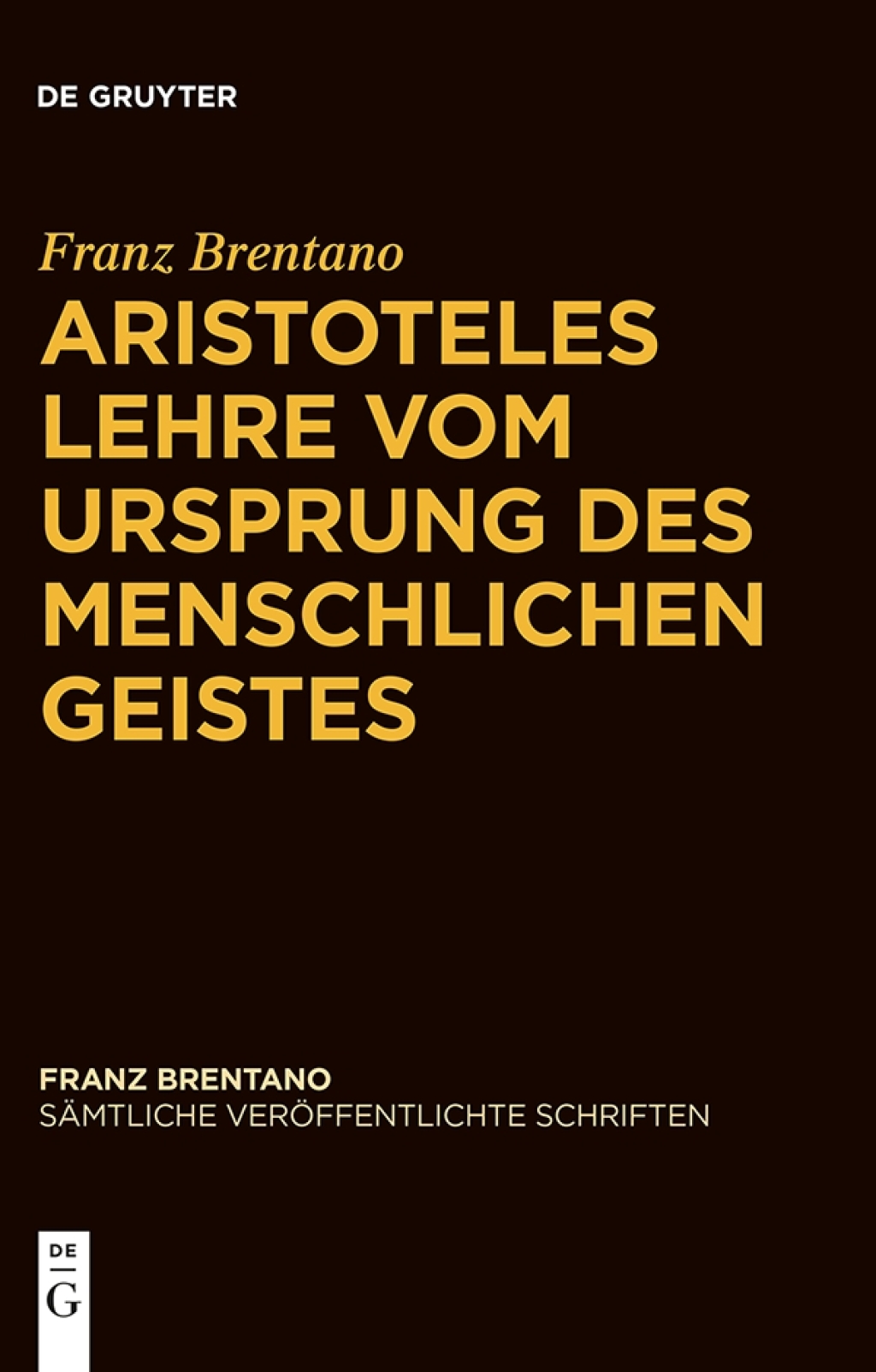 Aristoteles Lehre vom Ursprung des menschlichen Geistes 1st Edition â€“ PDF/EPUB Version Downloadable