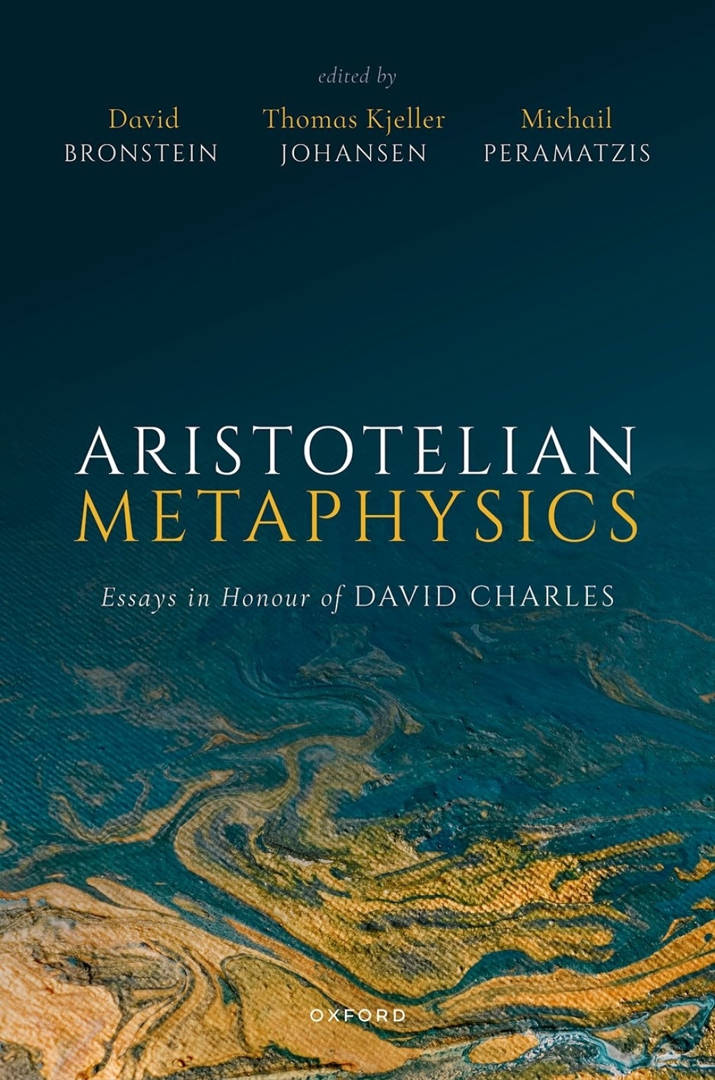 Aristotelian Metaphysics Essays in Honour of David Charles 1st Edition â€“ PDF/EPUB Version Downloadable