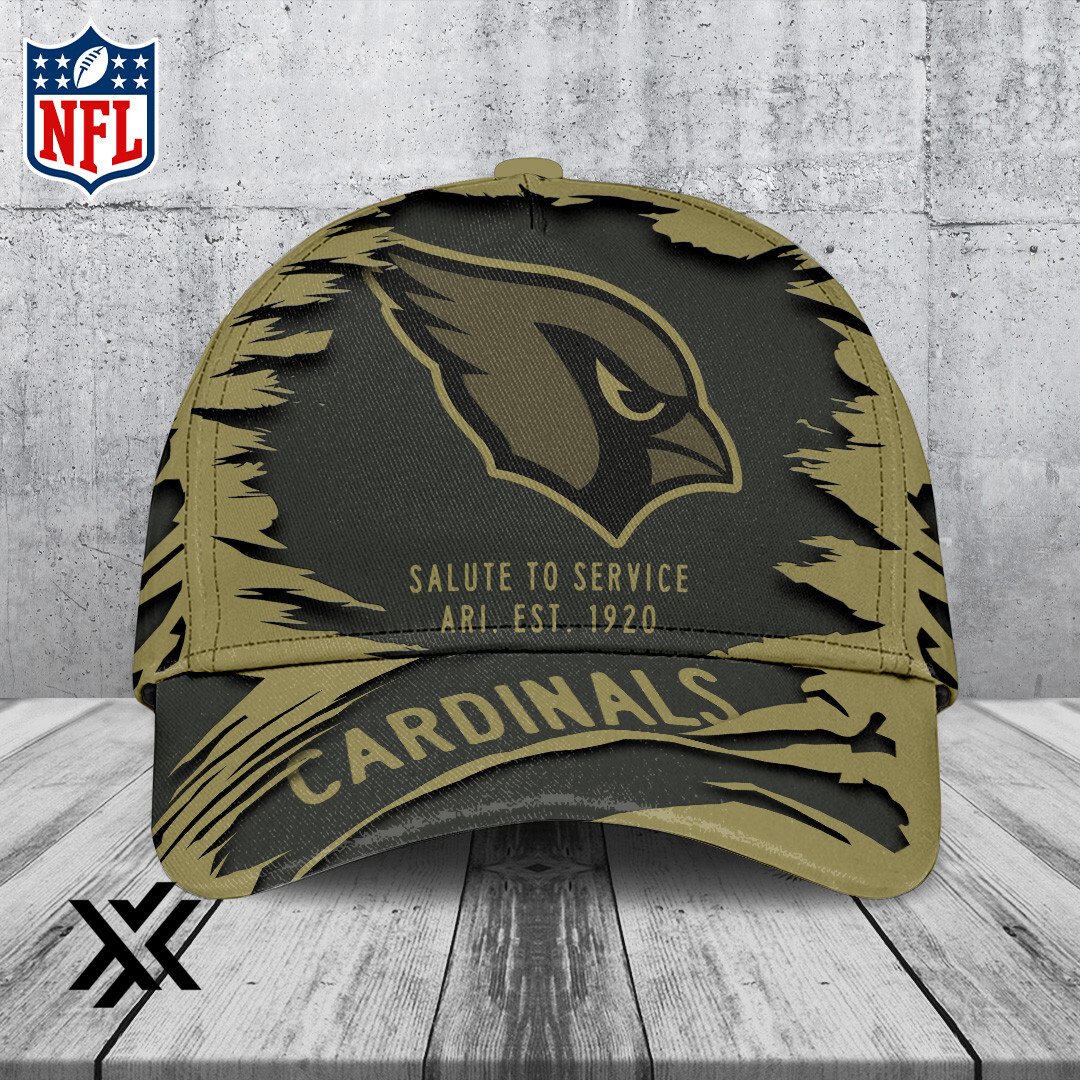 Arizona Cardinals 2025 Salute to Service Classic Baseball Cap