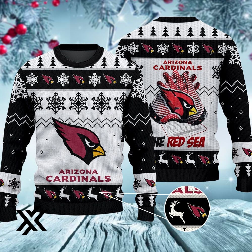 Arizona Cardinals 2025 Ugly Christmas Sweater
