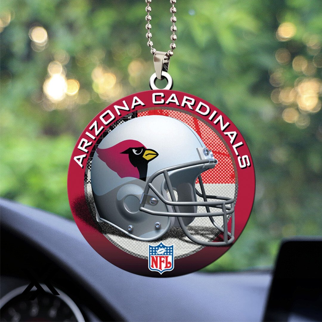 Arizona Cardinals Custom 2-Sided Acrylic Car Ornament