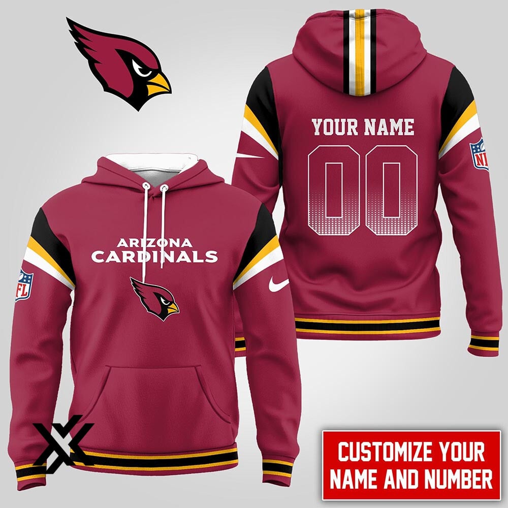 Arizona Cardinals NFL Customized Hoodie