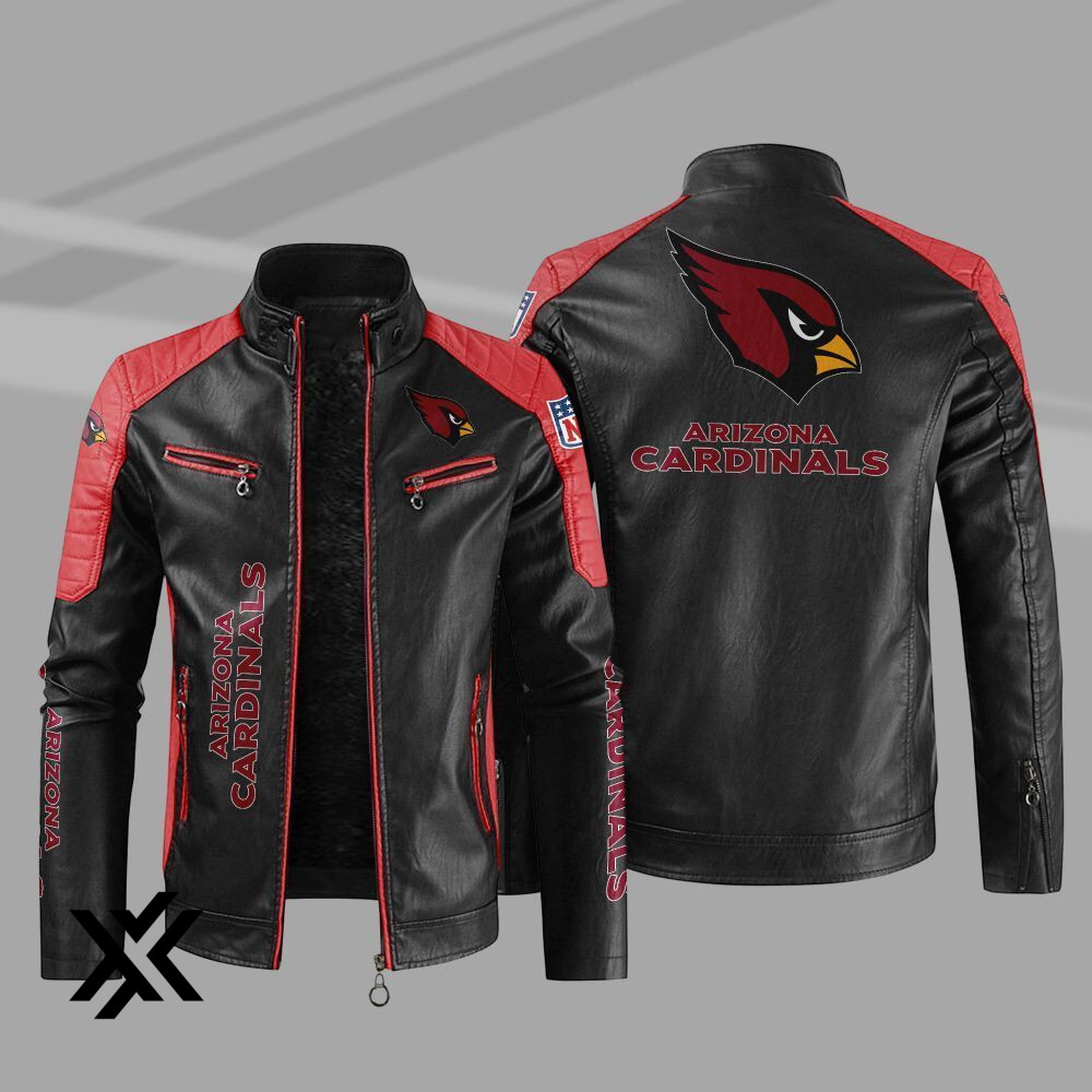 Arizona Cardinals Sport Leather Jacket