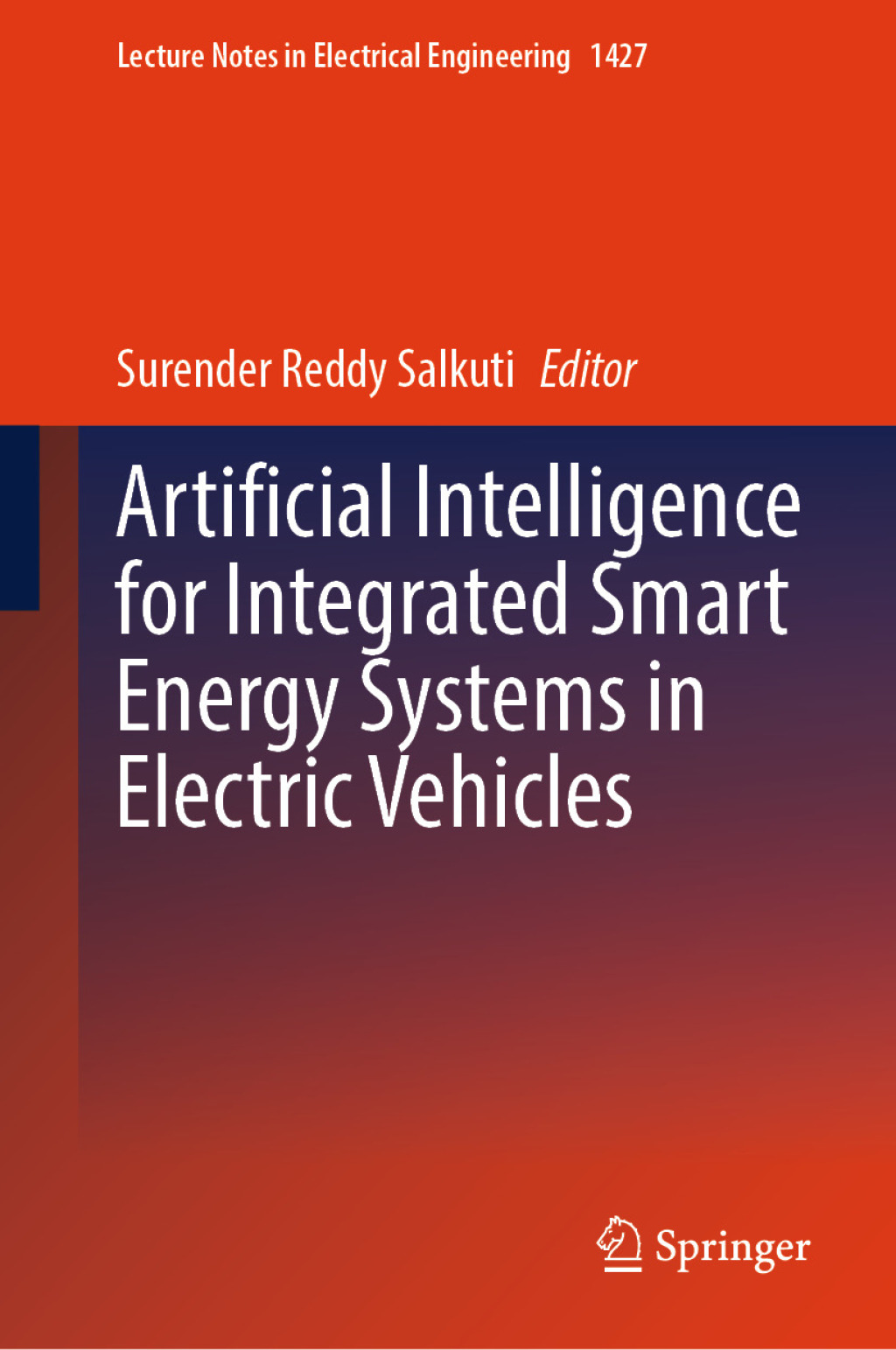 Artificial Intelligence for Integrated Smart Energy Systems in Electric Vehicles â€“ PDF/EPUB Version Downloadable
