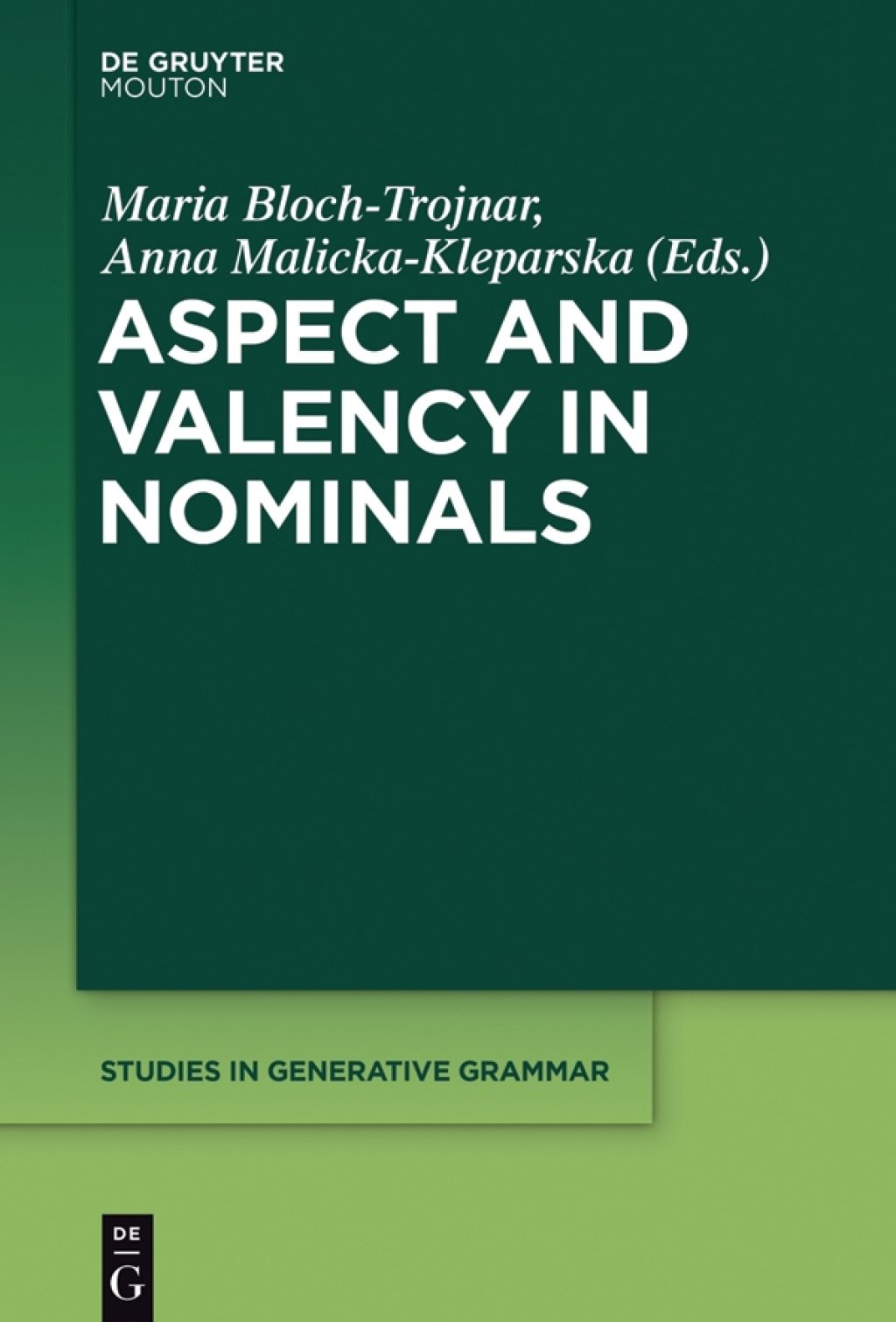Aspect and Valency in Nominals 1st Edition â€“ PDF/EPUB Version Downloadable