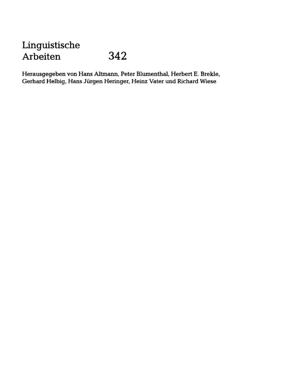 Aspekte der Sprachbeschreibung Akten des 29. Linguistischen Kolloquiums, Aarhus 1994 1st Edition â€“ PDF/EPUB Version Downloadable