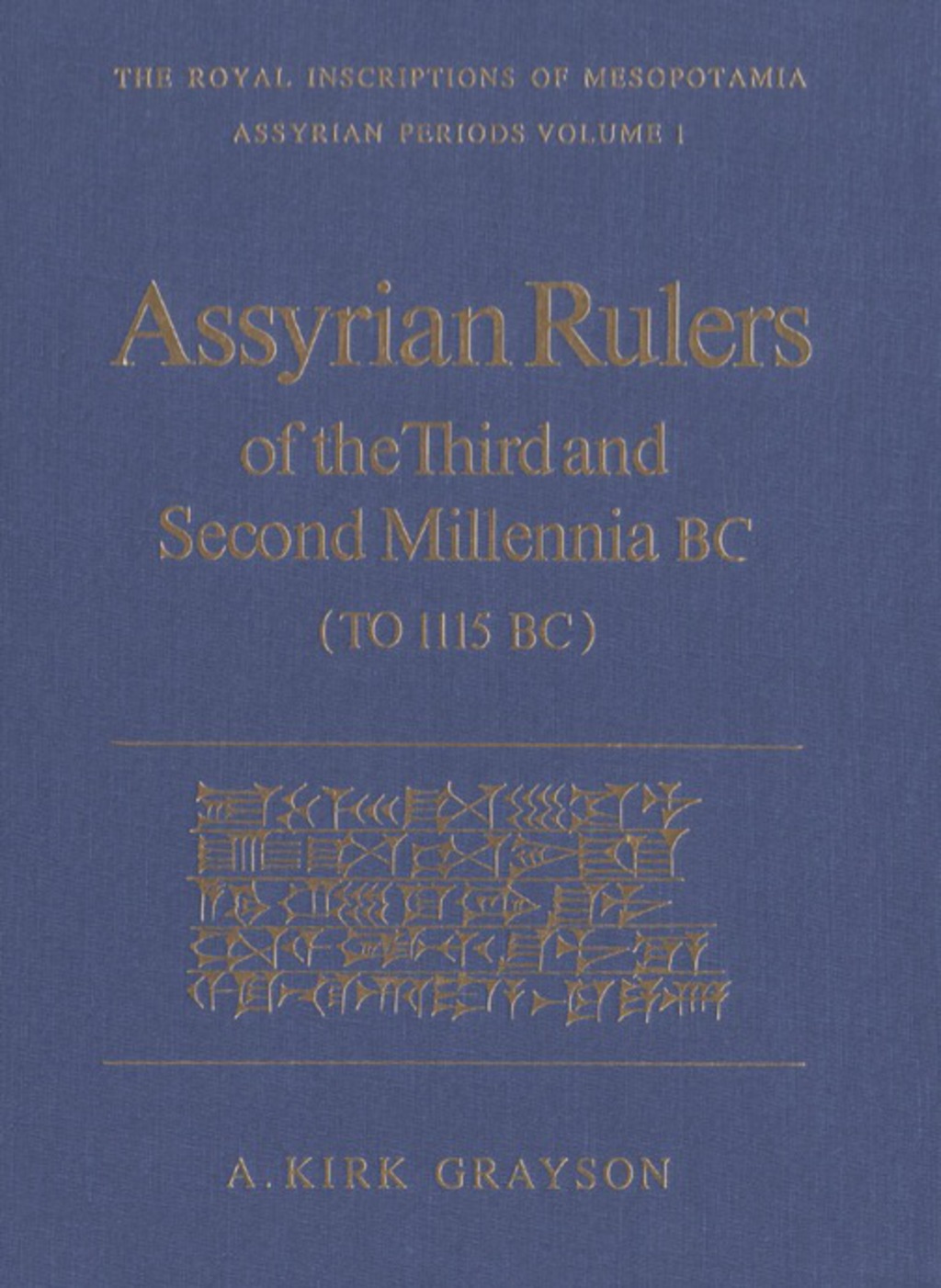 Assyrian Rulers of the Third and Second Millenia BC (To 1115 BC) 1st Edition â€“ PDF/EPUB Version Downloadable