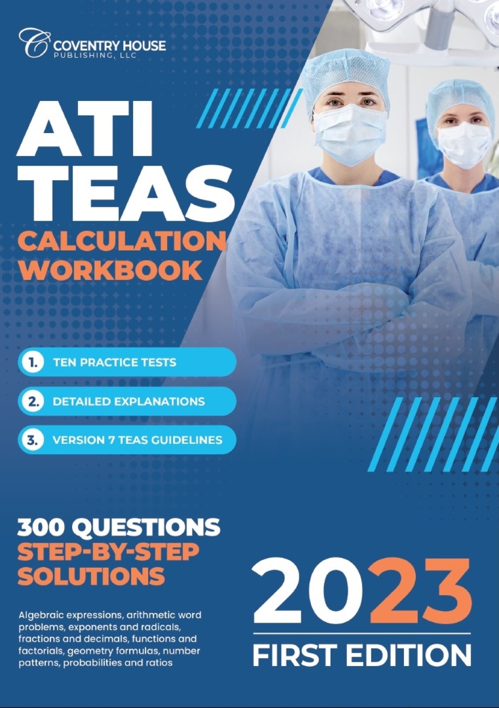 ATI TEAS Calculation Workbook: 300 Questions to Prepare for the TEAS (2023 Edition) 1st Edition - (PDF/EPUB Version)
