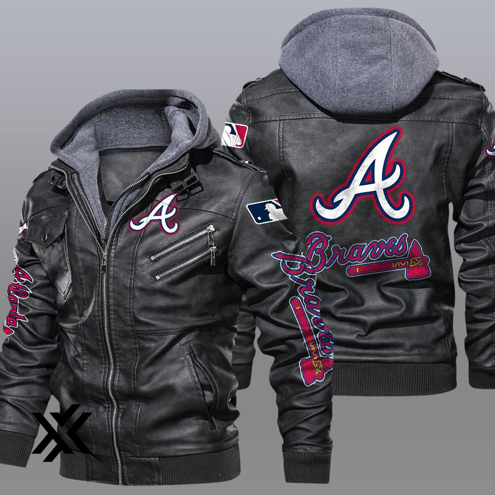 Atlanta Braves Leather Jacket