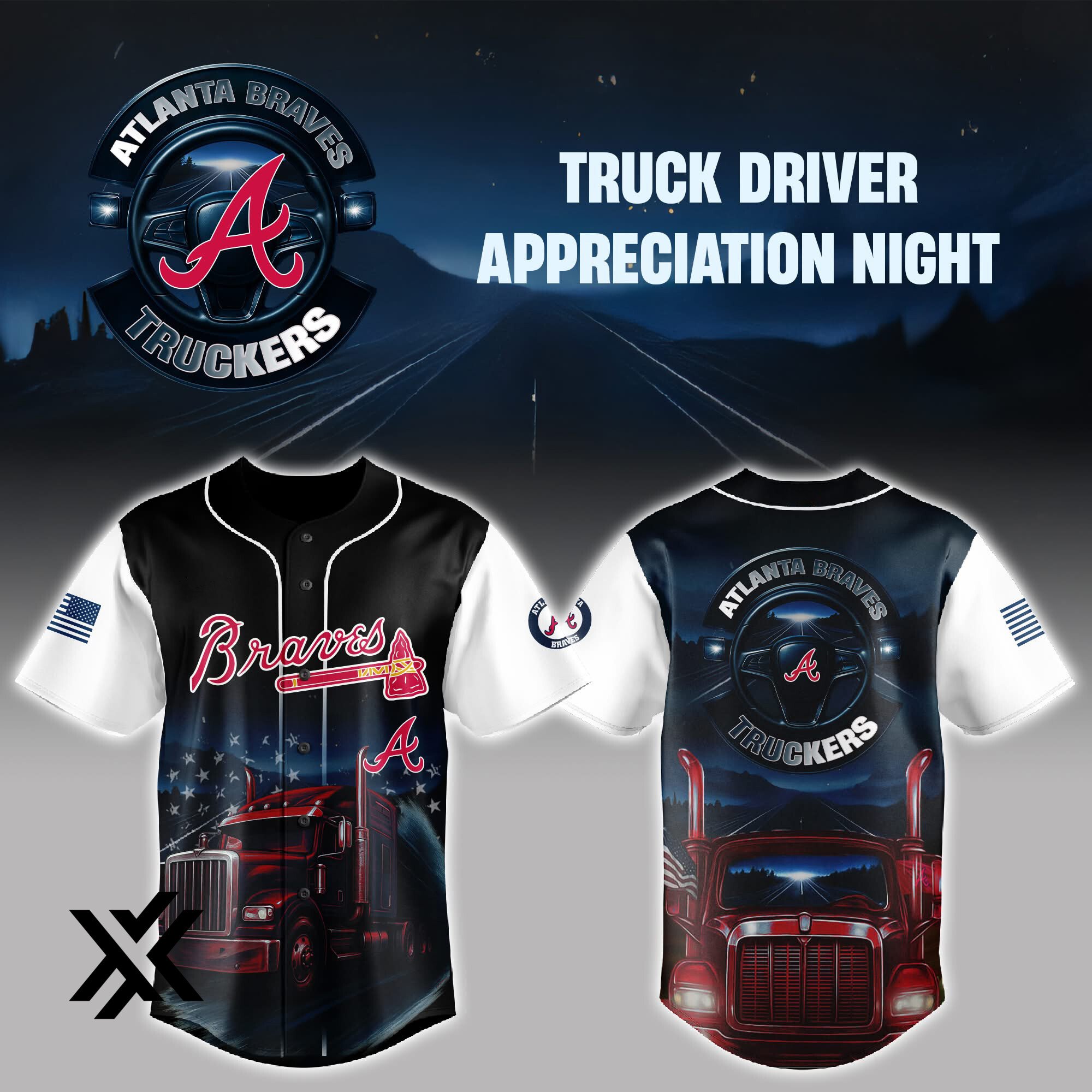 Atlanta Braves Truck Driver Limited Baseball Jersey