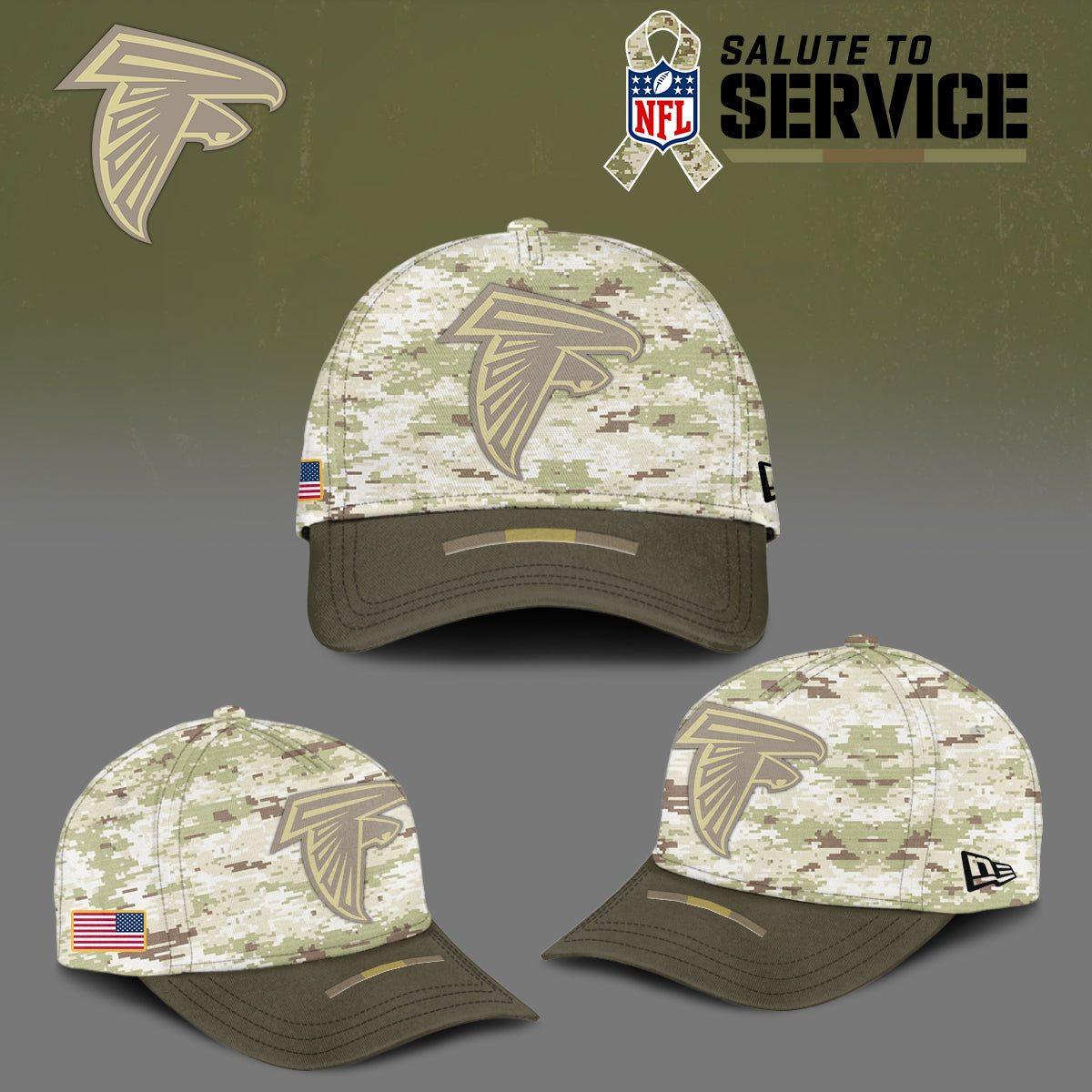 Atlanta Falcons NFL Salute To Service Cap