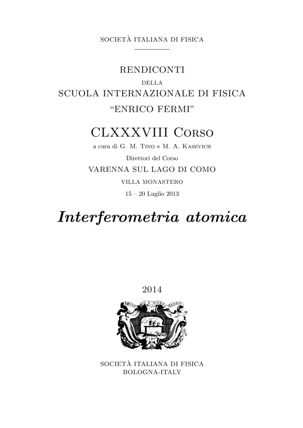 Atom Interferometry 1st Edition â€“ PDF/EPUB Version Downloadable