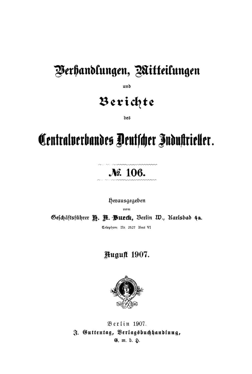August 1907 1st Edition â€“ PDF/EPUB Version Downloadable