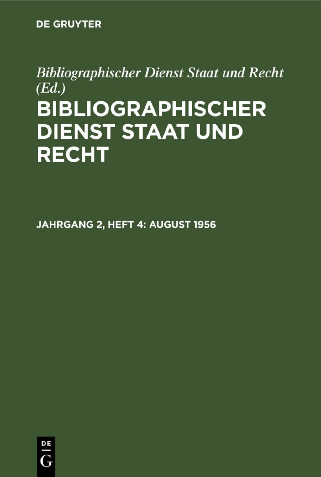 August 1956 1st Edition â€“ PDF/EPUB Version Downloadable