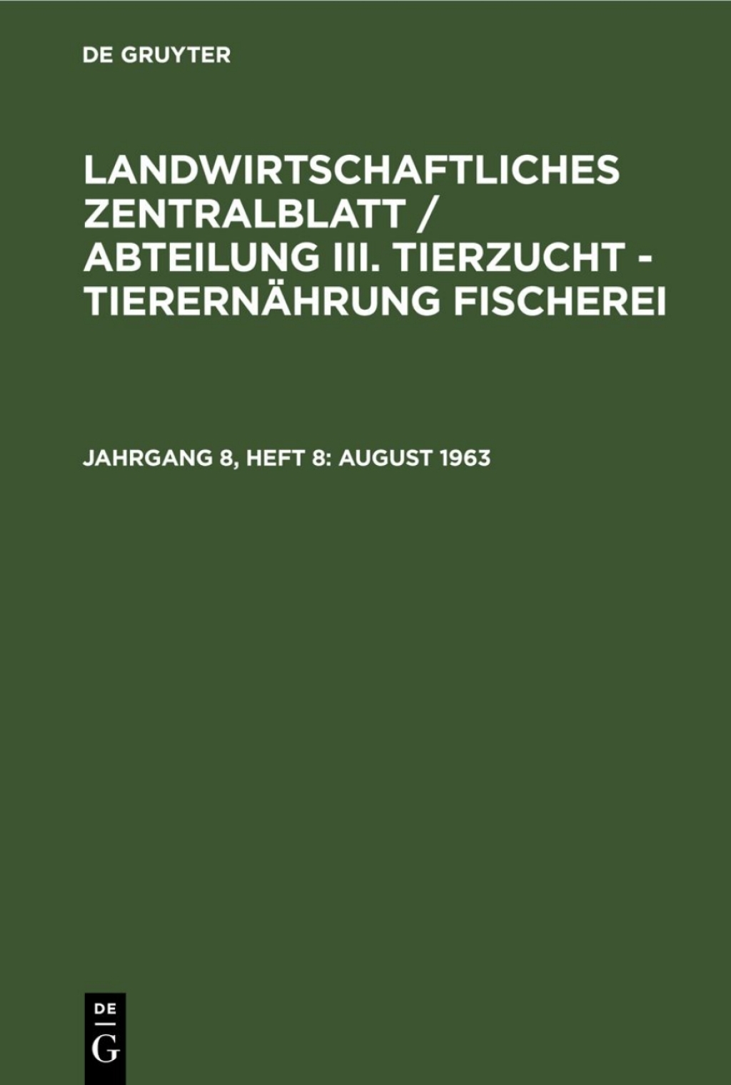 August 1963 1st Edition â€“ PDF/EPUB Version Downloadable