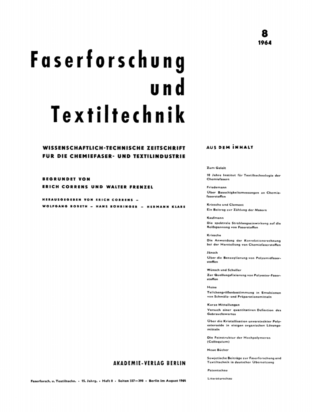 August 1964 1st Edition â€“ PDF/EPUB Version Downloadable