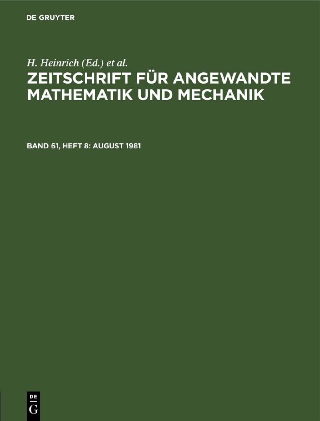 August 1981 1st Edition â€“ PDF/EPUB Version Downloadable