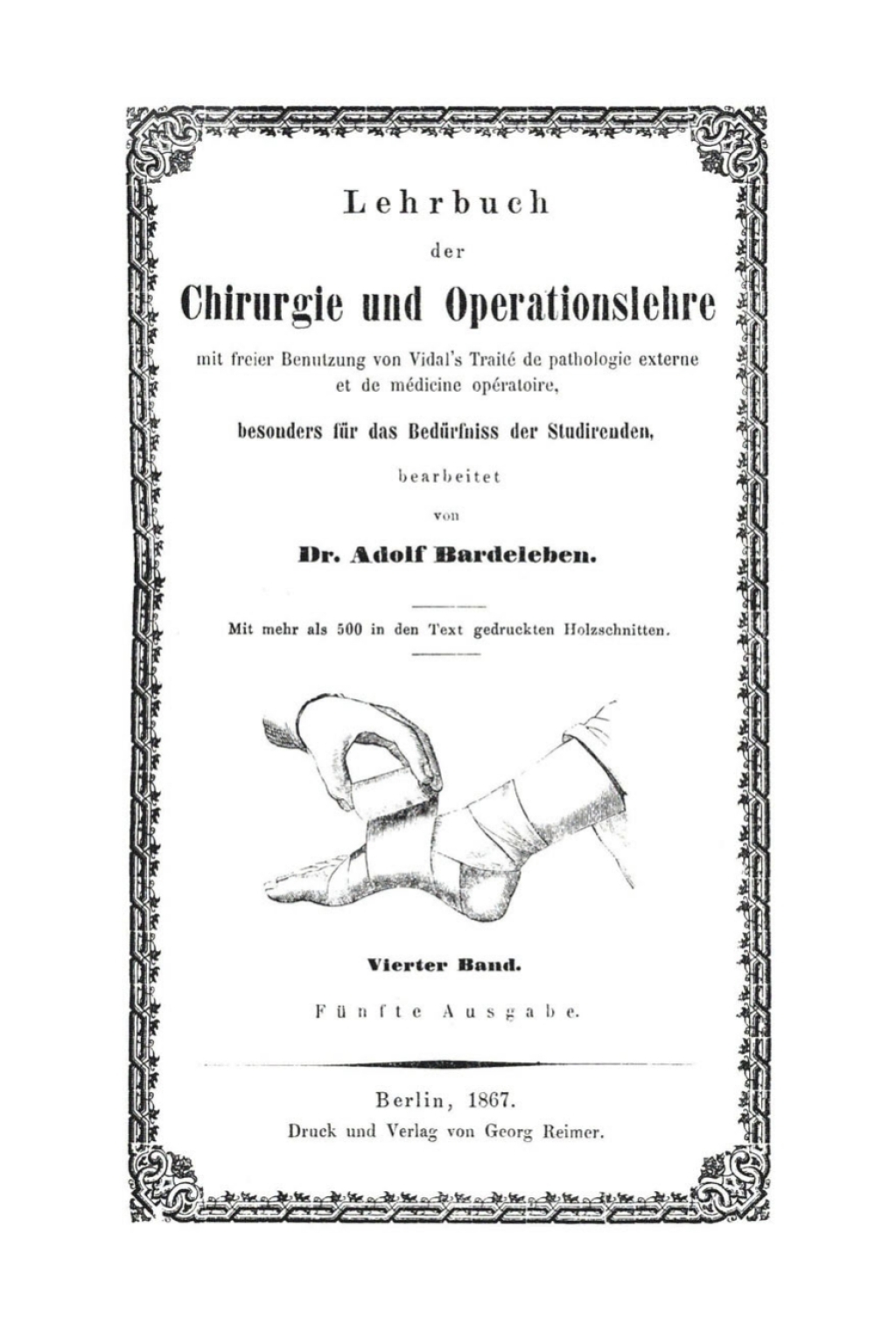 Auguste ThÃ©odore Vidal: Lehrbuch der Chirurgie und Operationslehre. Band 4 5th Edition â€“ PDF/EPUB Version Downloadable