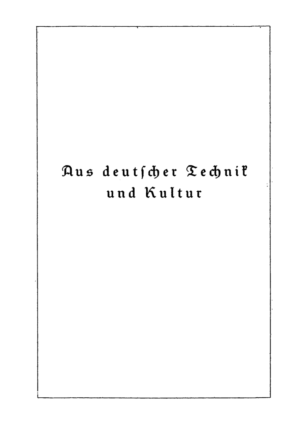 Aus deutscher Technik und Kultur 2nd Edition â€“ PDF/EPUB Version Downloadable