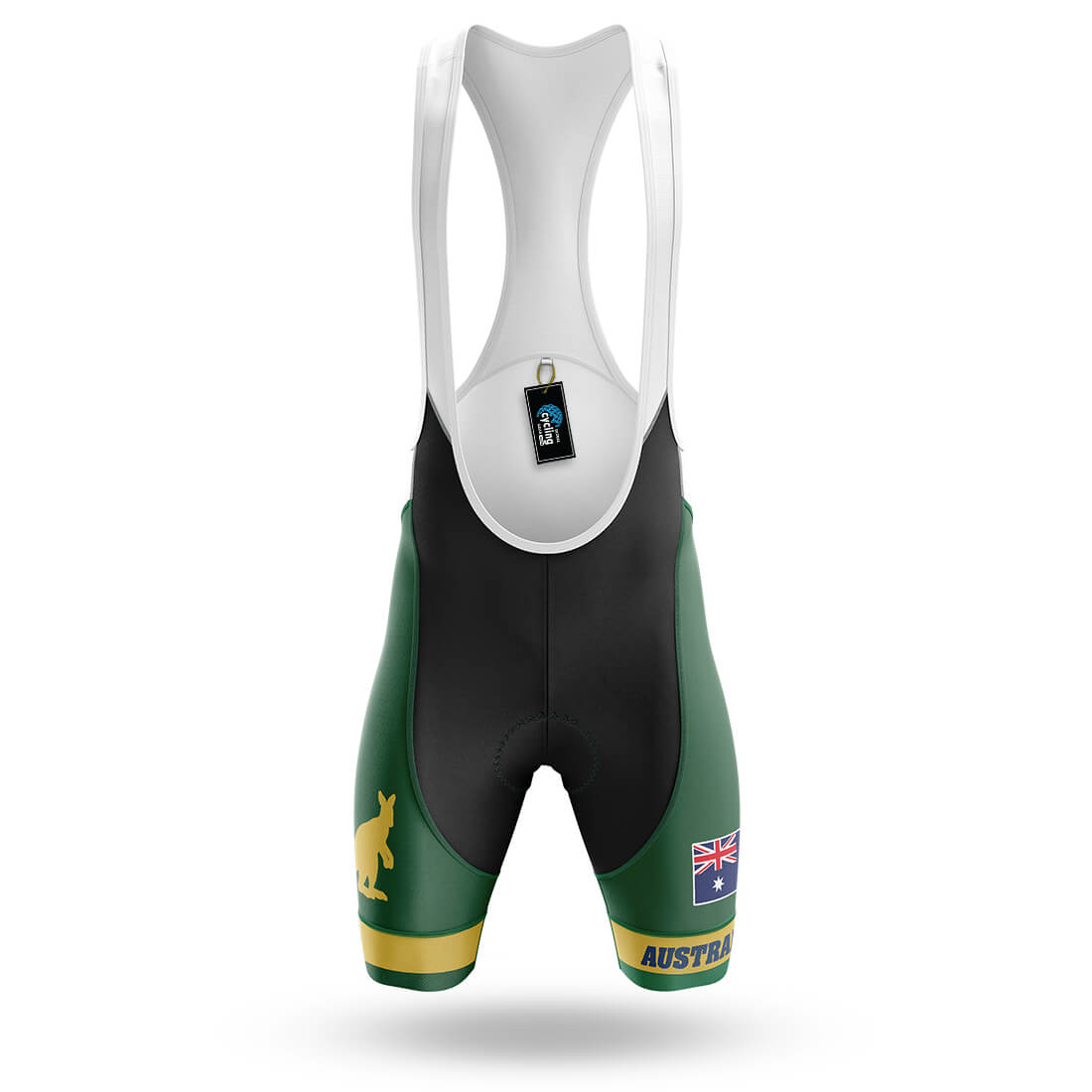 AUS Green Gold - Men's Cycling Bibs Only