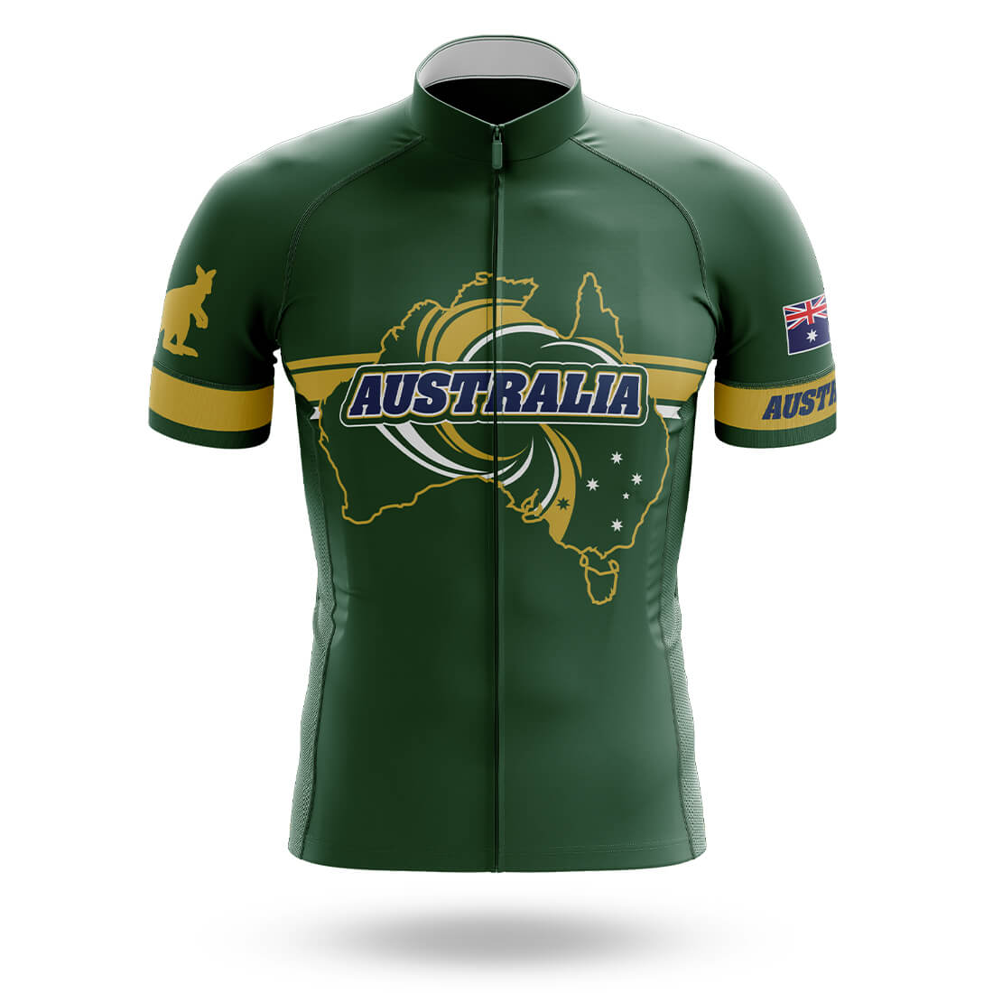 AUS Green Gold - Men's Cycling Jersey Only