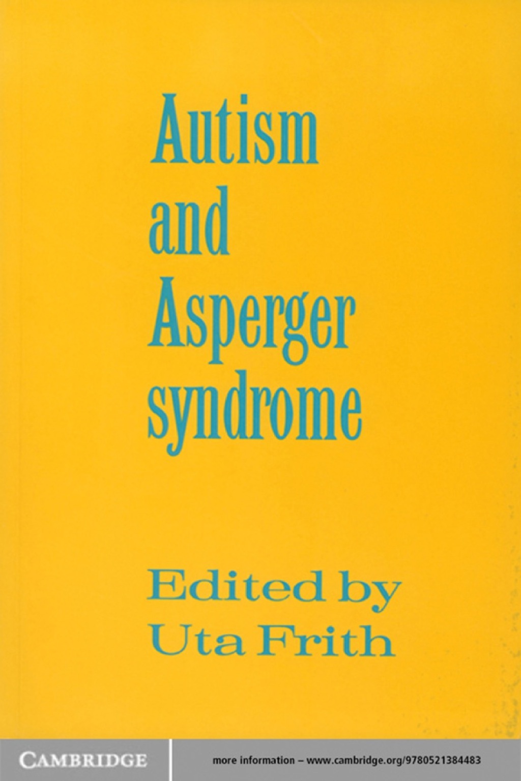 Autism and Asperger Syndrome 1st Edition â€“ PDF/EPUB Version Downloadable
