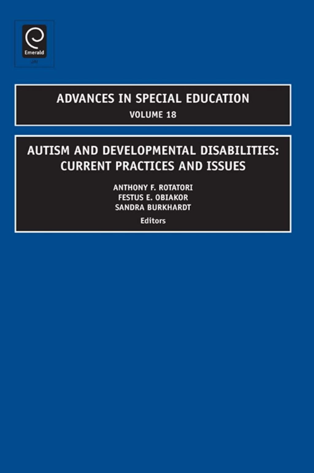 Autism and Developmental Disabilities Current Practices and Issues â€“ PDF/EPUB Version Downloadable