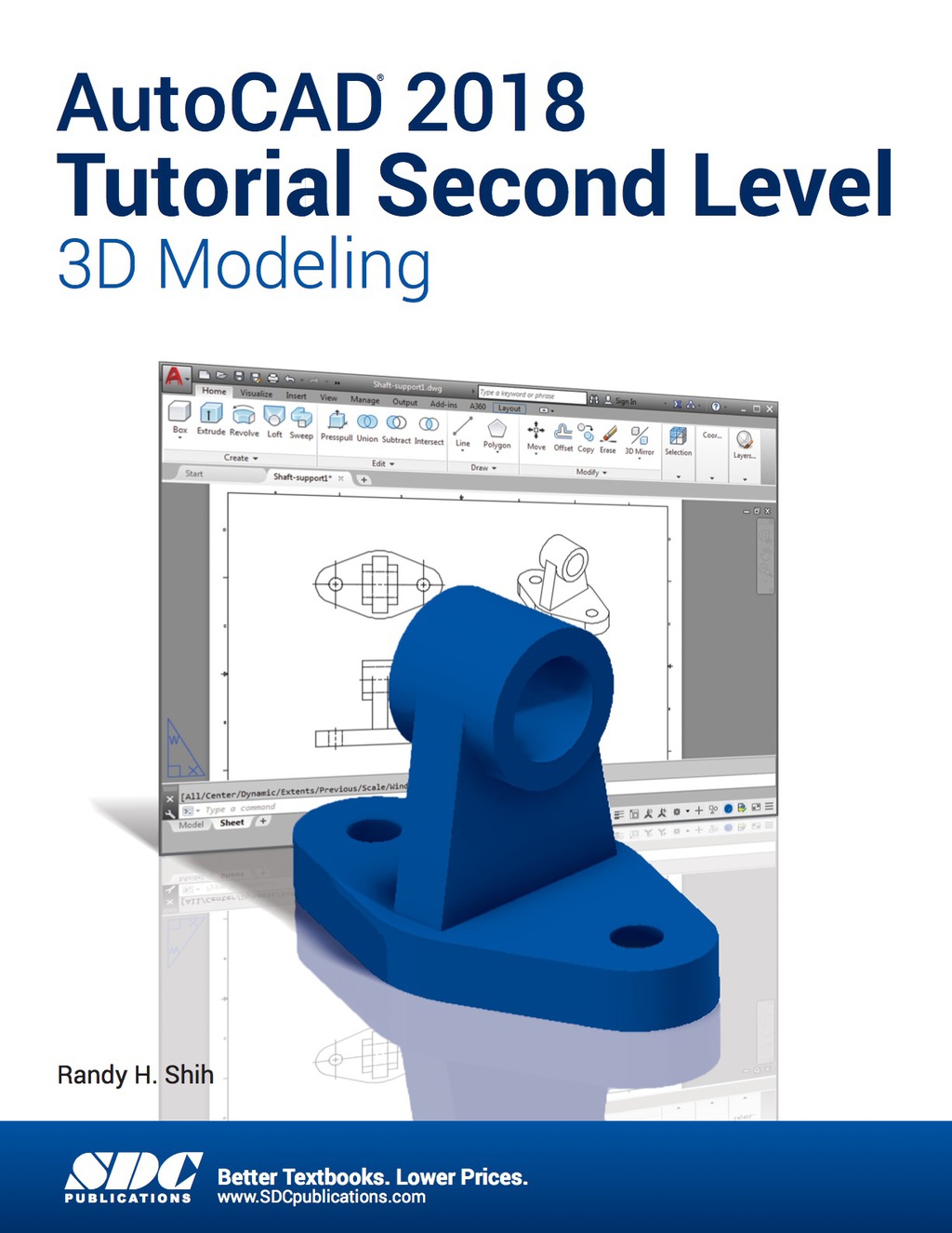 AutoCAD 2018 Tutorial Second Level 3D Modeling 11th Edition â€“ PDF/EPUB Version Downloadable