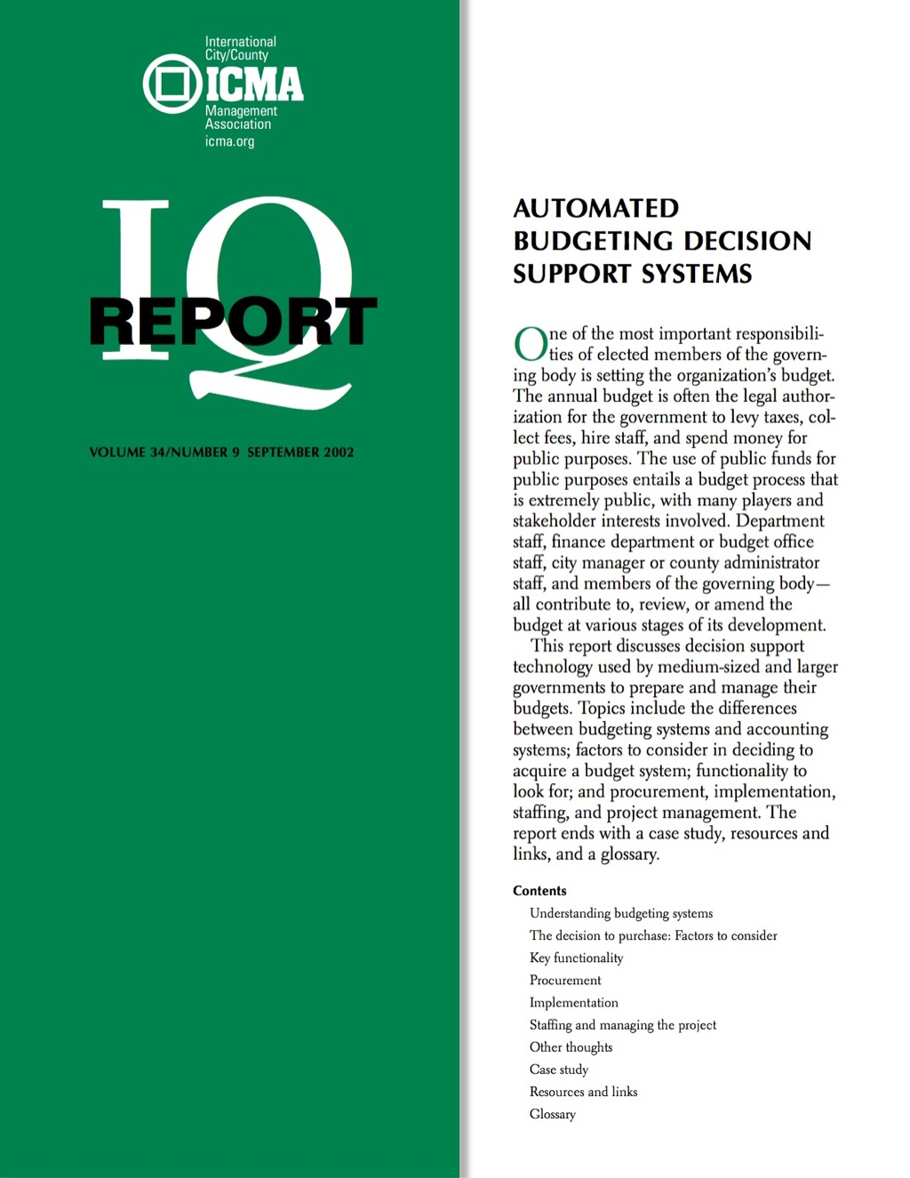 Automated Budgeting Decision Support Systems - (PDF/EPUB Version)