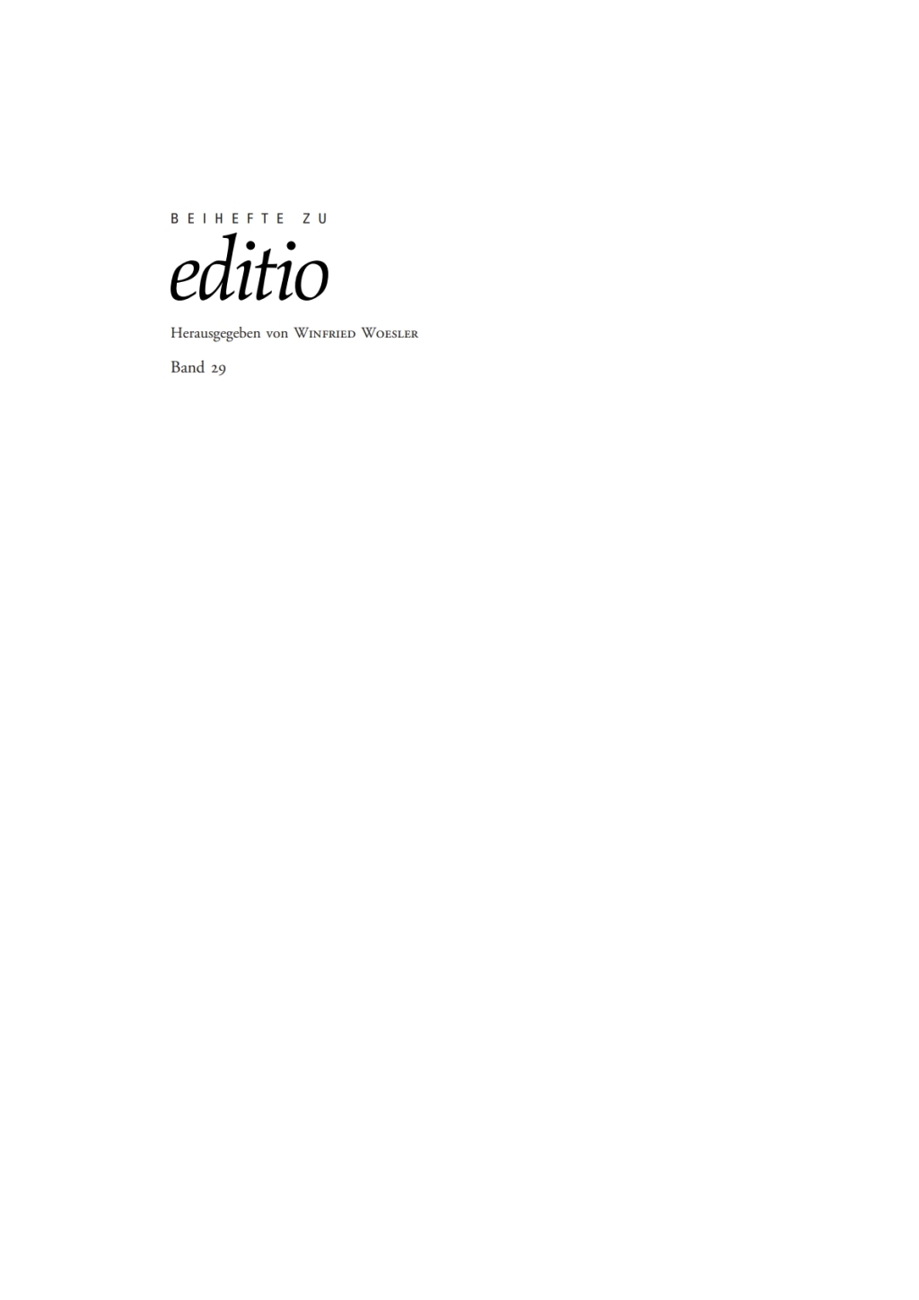 Autoren und Redaktoren als Editoren Internationale Fachtagung der Arbeitsgemeinschaft fÃ¼r germanistische Edition und des Sonderforschungsbereiches 482 'Ereignis Weimar-Jena: Kultur um 1800' der Friedrich-Schiller-UniversitÃ¤t Jena, veranstaltet von der Klassik Stiftung Weimar 1st Edition â€“ PDF/EPUB Version Downloadable