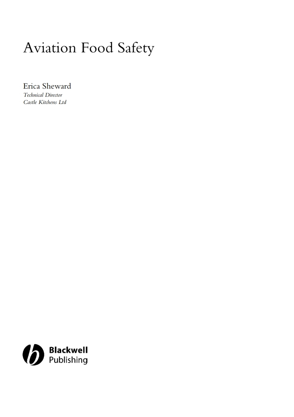 Aviation Food Safety 1st Edition â€“ PDF/EPUB Version Downloadable