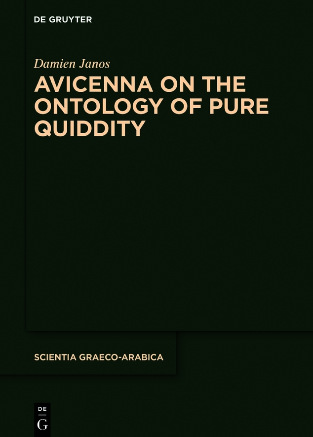 Avicenna on the Ontology of Pure Quiddity 1st Edition â€“ PDF/EPUB Version Downloadable