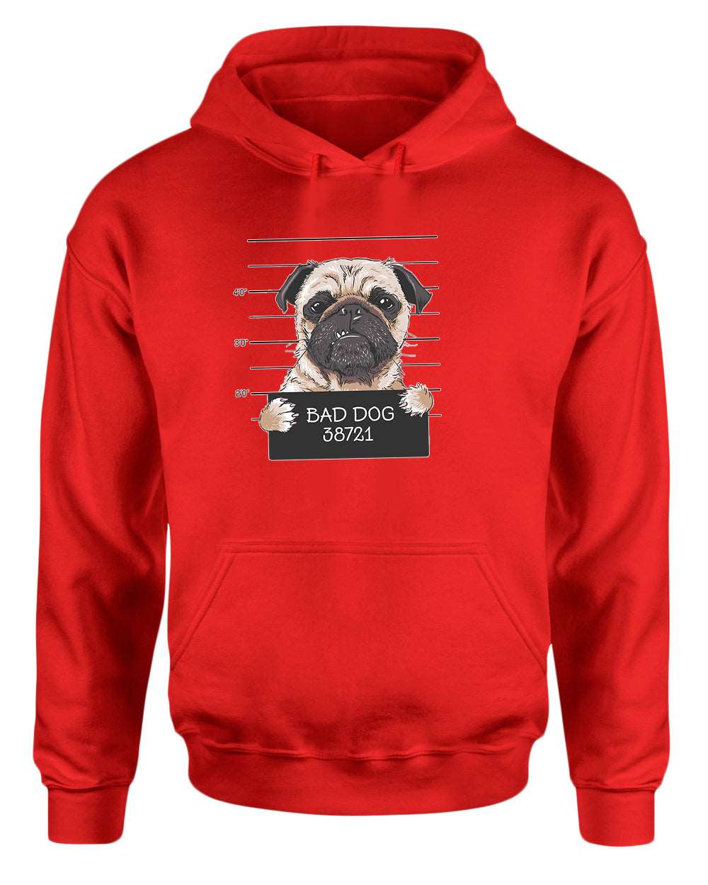 Bad dog funny hoodie, dog lover hoodie