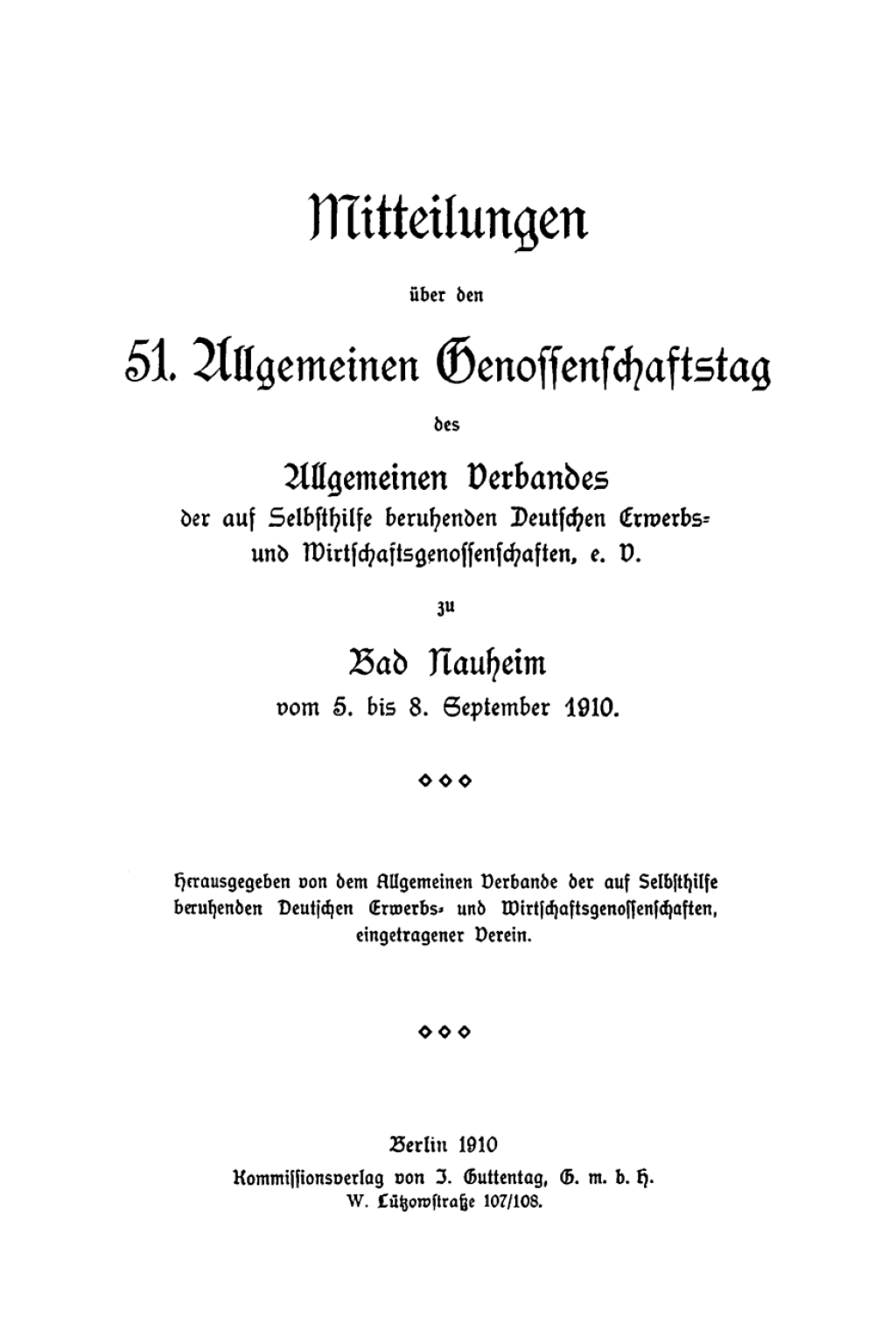 Bad Nauheim, vom 5. bis 8. September 1910 1st Edition â€“ PDF/EPUB Version Downloadable