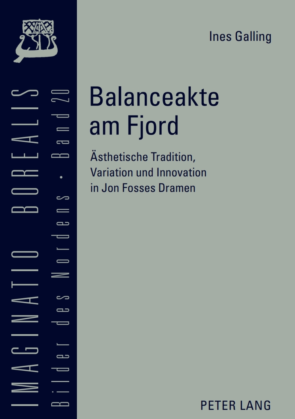 Balanceakte am Fjord Aesthetische Tradition, Variation und Innovation in Jon Fosses Dramen 1st Edition â€“ PDF/EPUB Version Downloadable