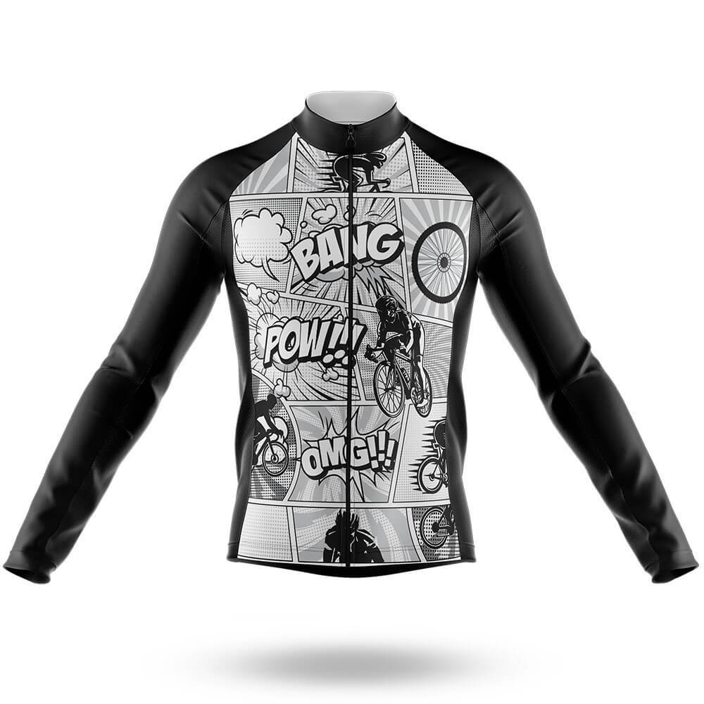 Bang Pow - Men's Cycling Long Sleeve Jersey