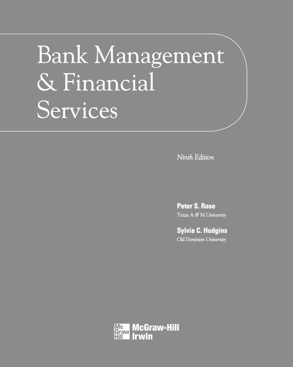 Bank Management & Financial Services 9th Edition â€“ PDF/EPUB Version Downloadable