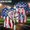 Baseball Jersey USA Flag Players Custom Name Team Number 3D Baseball Shirt