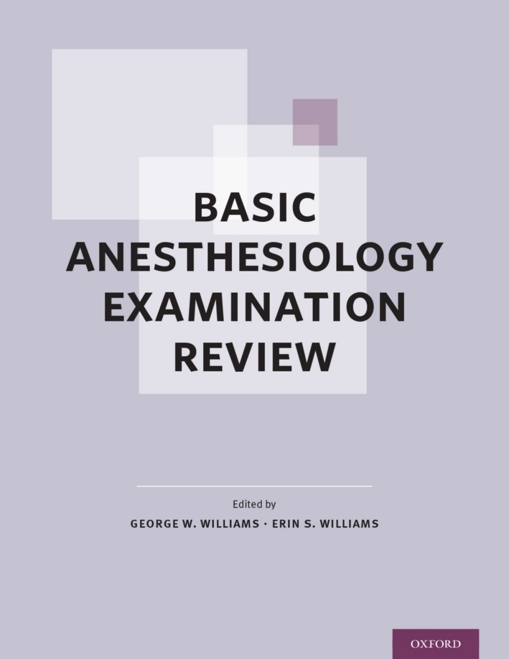 Basic Anesthesiology Examination Review 1st Edition â€“ PDF/EPUB Version Downloadable