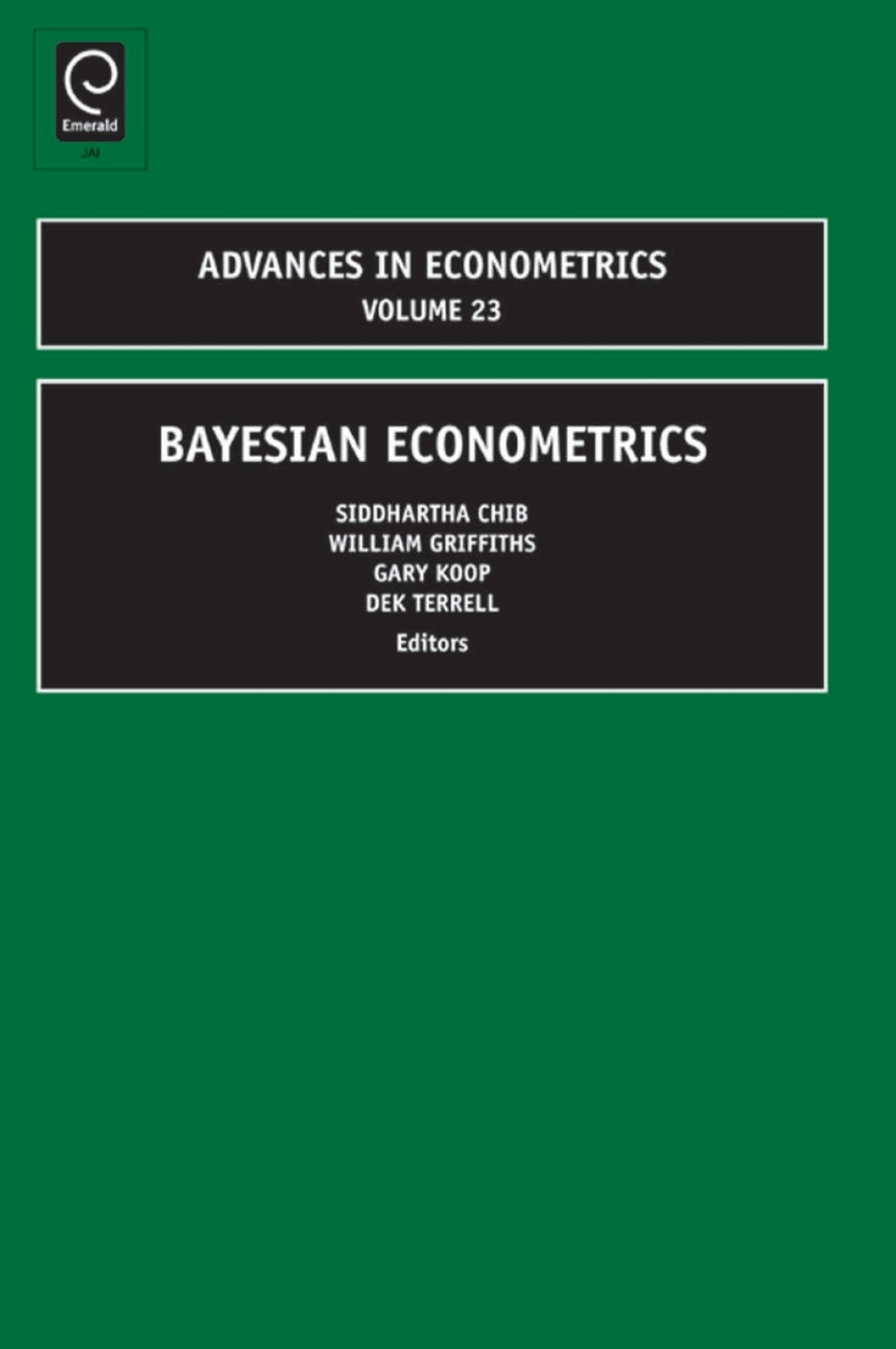 Bayesian Econometrics â€“ PDF/EPUB Version Downloadable
