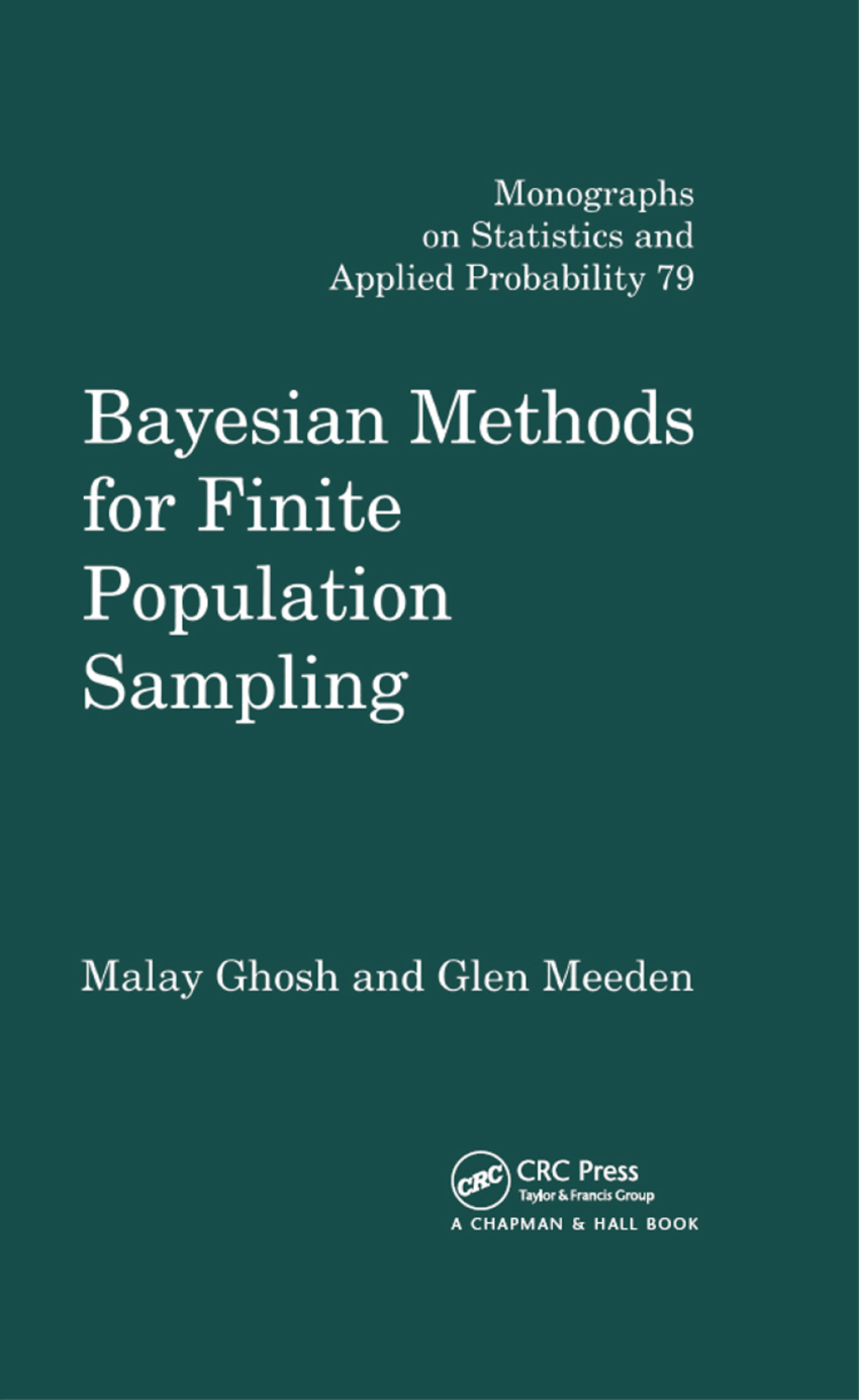 Bayesian Methods for Finite Population Sampling 1st Edition â€“ PDF/EPUB Version Downloadable