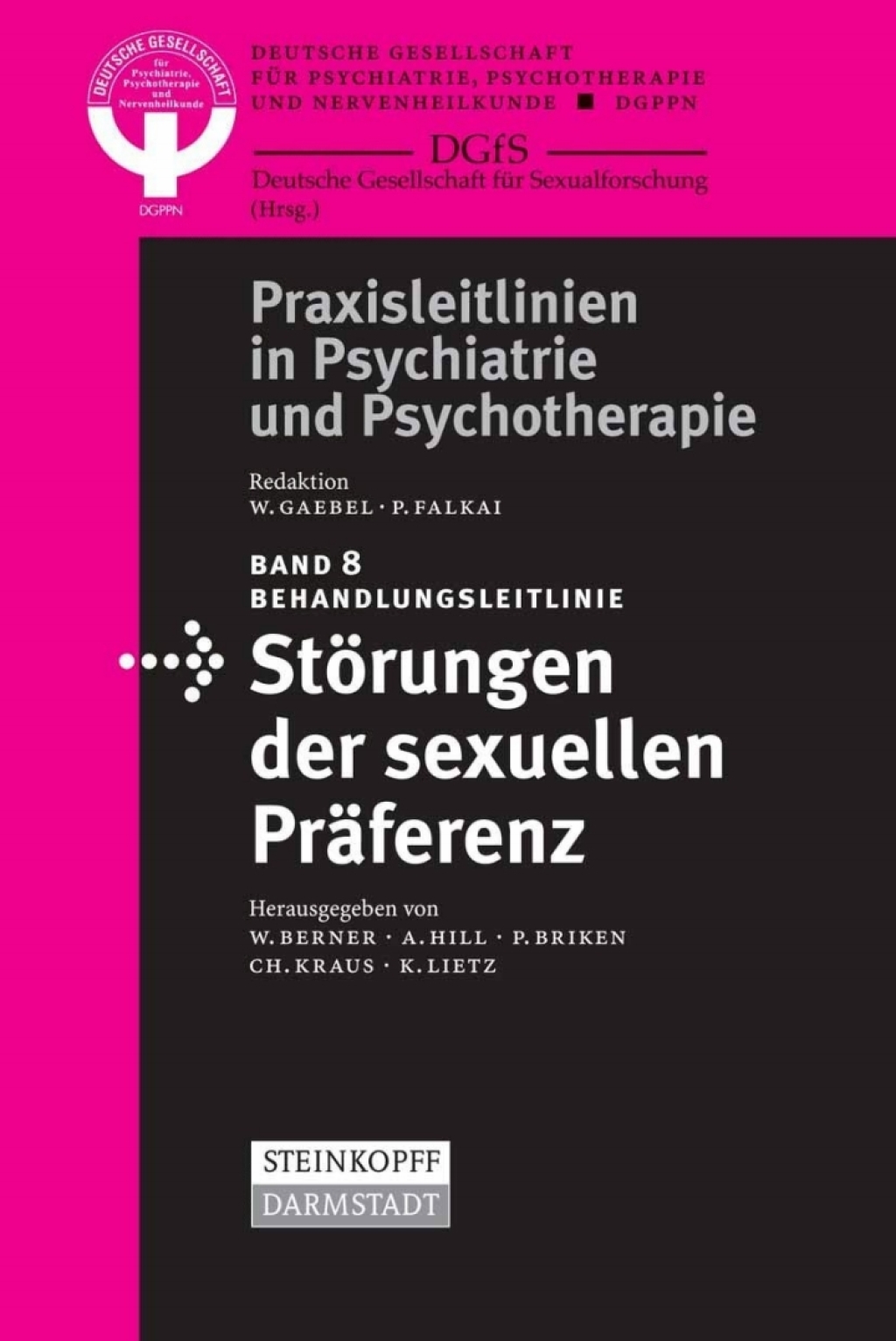 Behandlungsleitlinie StÃ¶rungen der sexuellen PrÃ¤ferenz 1st Edition - (PDF/EPUB Version)